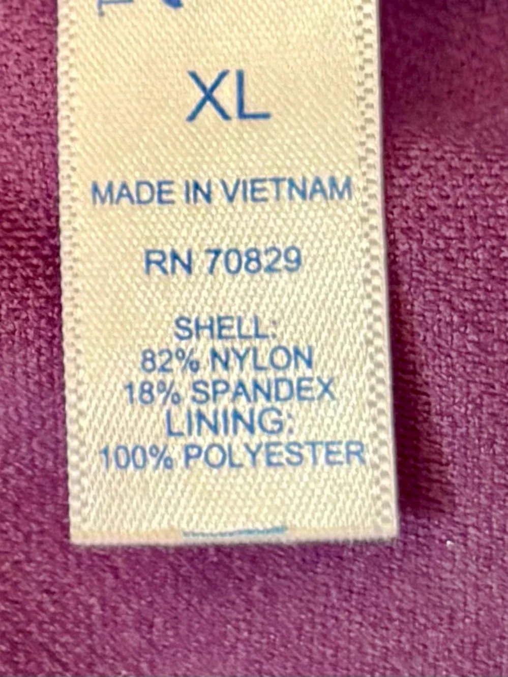 Rue Bleu by Rue21 XL Purple Cutout One Piece Swimsuit Monokini Shelf Bra Resort